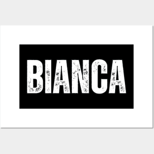 Bianca Name Gift Birthday Holiday Anniversary Posters and Art